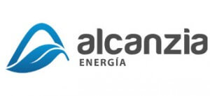 LOGOTIPO Alcanzia compañía eléctrica energía