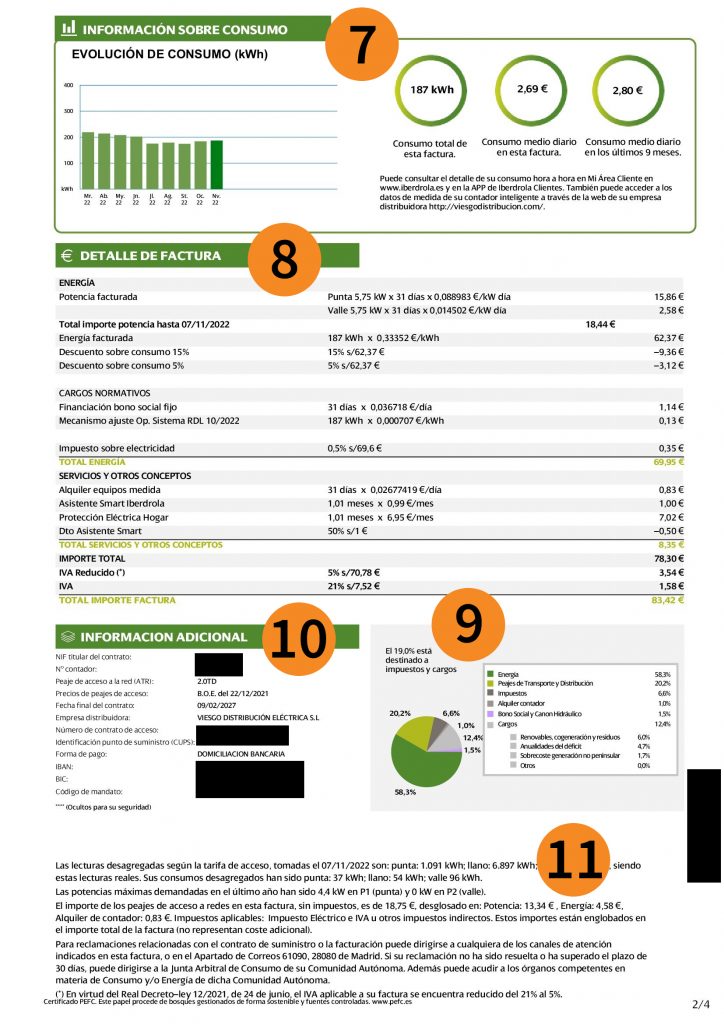factura iberdrola 2