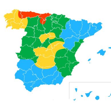 mapa españa cups